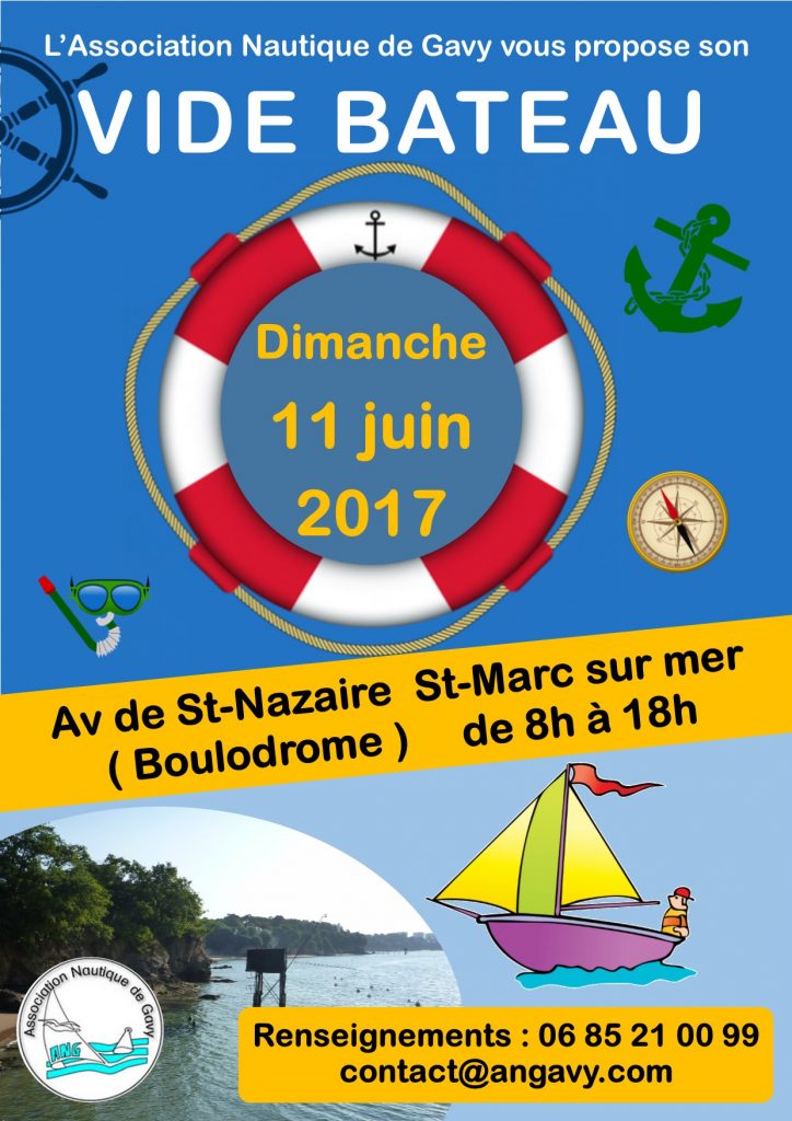 affiche vide bateau Gavy